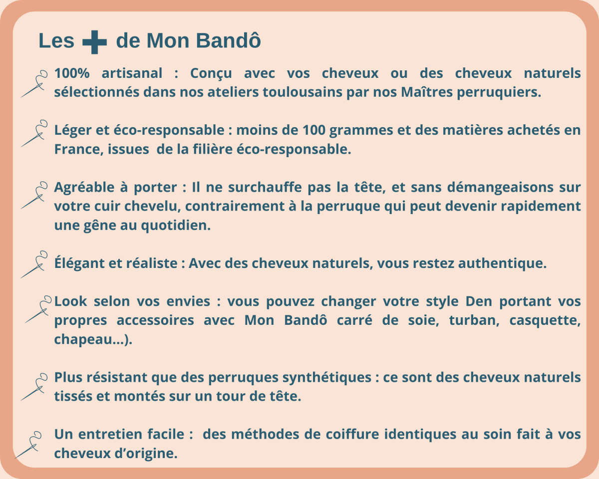 Mon Bandô, une alternative à la perruque